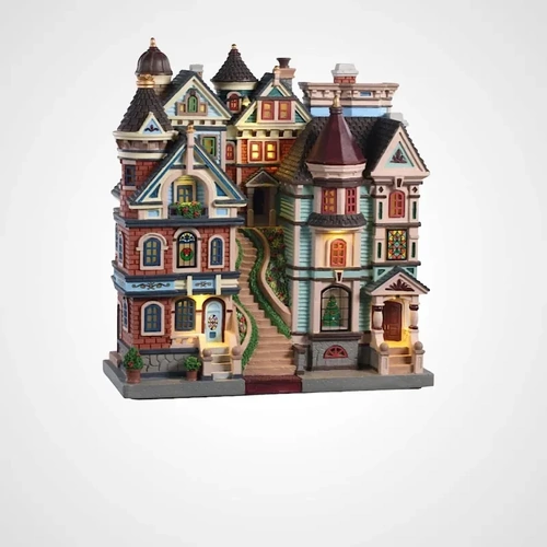 Lemax Houses on a Hill - Available August 2025