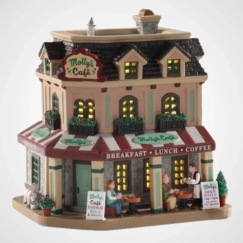 Lemax Molly's Corner Cafe  - Available August 2025