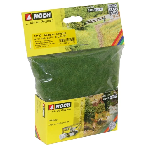 NOCH 07102 Wildgrass Light Green 6mm