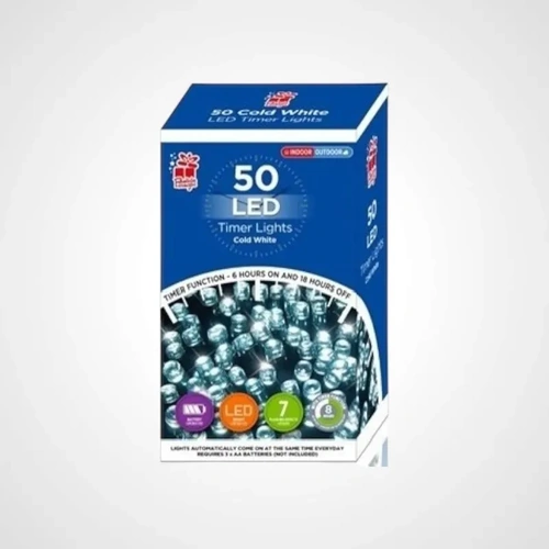 2.94M White Battery String