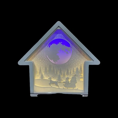 21cm Christmas House Diorama