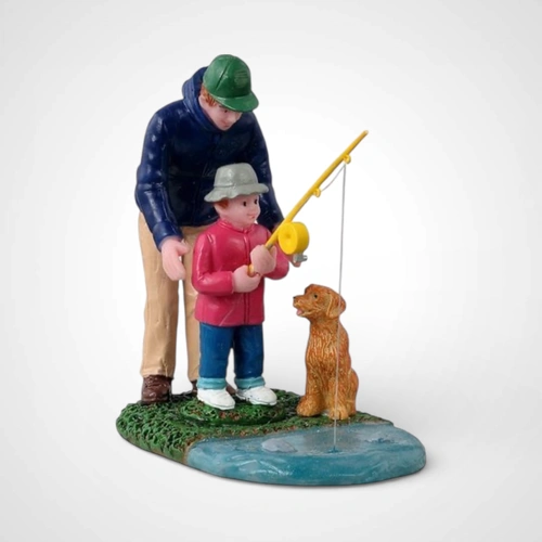 Lemax His First Fishing Lesson - AVAILABLE AUGUST 2026