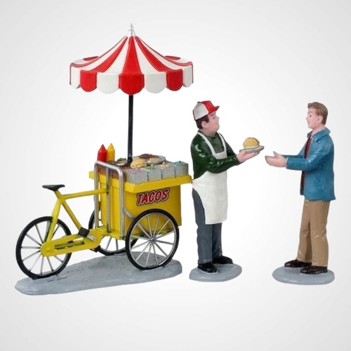 Lemax Taco Cart, Set of 3-Available August 2024