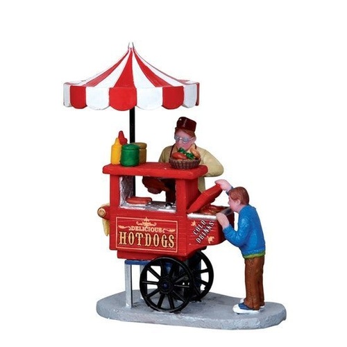 Lemax Hot Dog Cart-Available August 2024