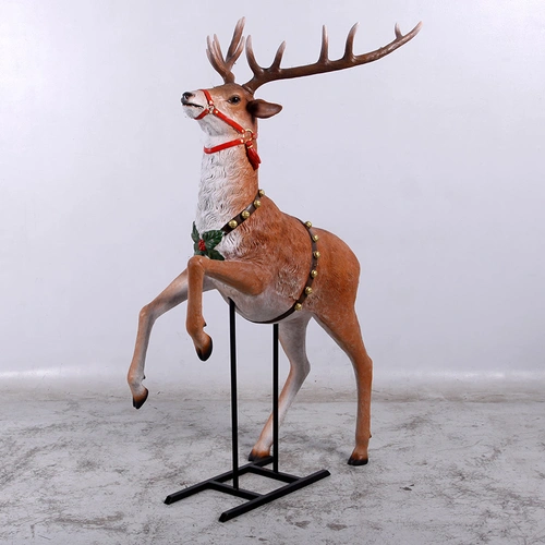 Resin Rearing Reindeer