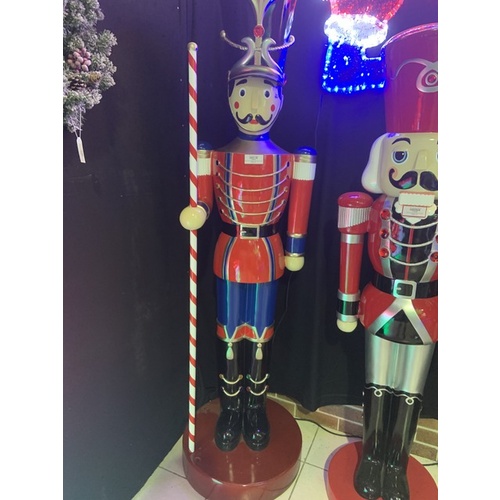 Resin Toy Soldier with Baton 6.5ft 