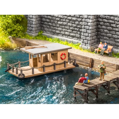 Noch 14224 Houseboat - Laser Cut - HO Scale