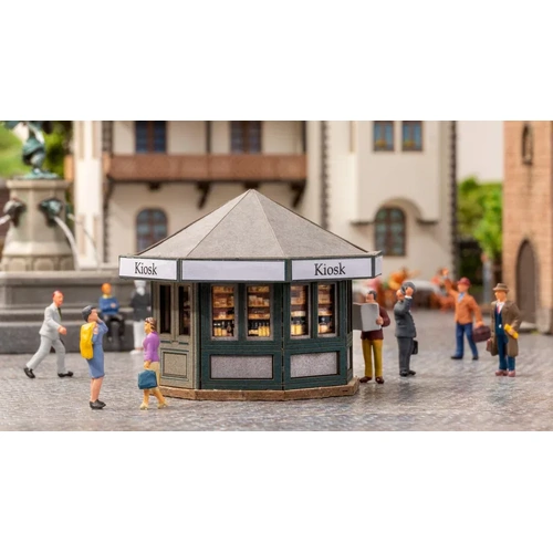 NOCH 14320 Kiosk HO Scale Laser Cut kit.