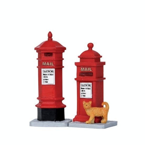Lemax Victorian Mailboxes, Set of 2 - taking orders for 2022
