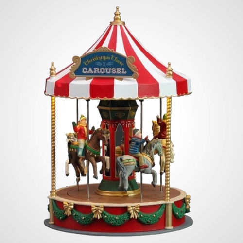Lemax Christmas Cheer Carousel -Available August 2024