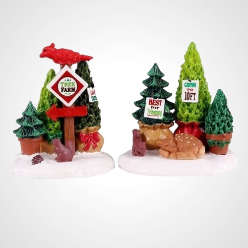 Lemax Tree Farm Display, Set of 2  Available August 2024