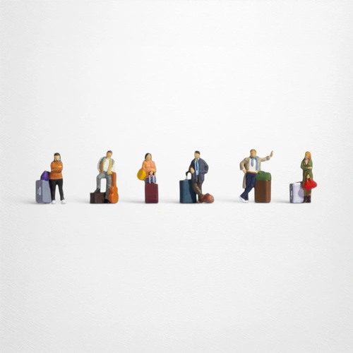 Noch 15217 Passengers - HO Scale