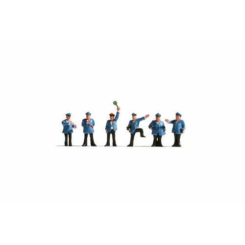 Noch 15280- Figurines - Railway Staff - HO Scale