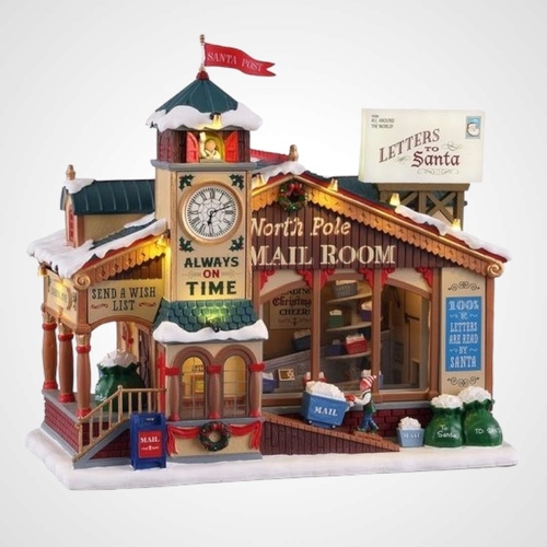 Lemax North Pole Mail Room 
