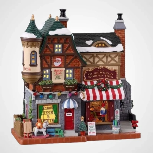 Lemax Santa's List Toy Shop - Available August 2025
