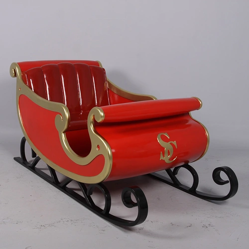 Deluxe Jumbo Santa Sleigh