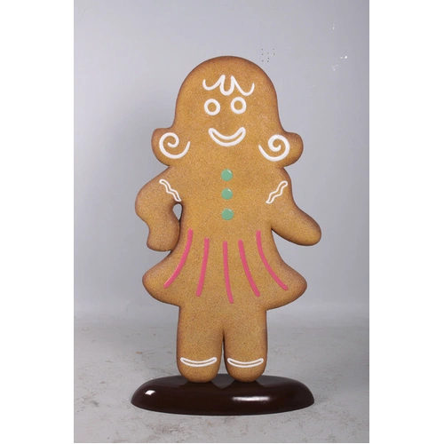 Resin Gingerbread Woman - 172cm tall 