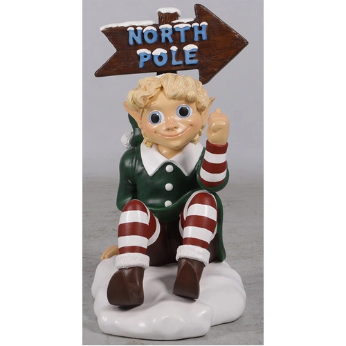 Resin North Pole Elf