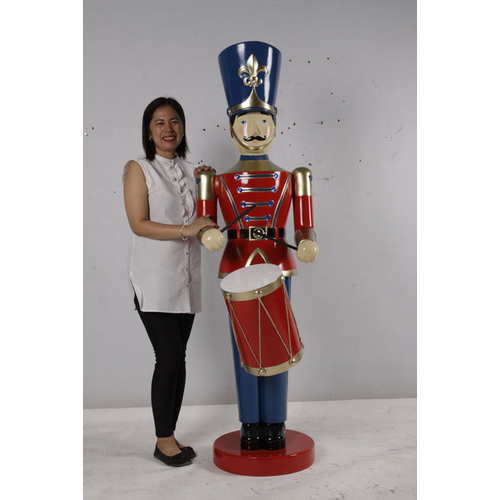 Toy Soldier with Drum - 6 Foot