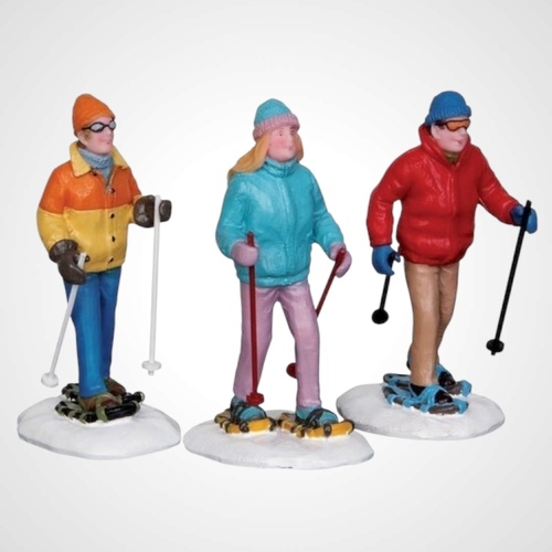 Lemax Snowshoe Walkers -Available August 2024