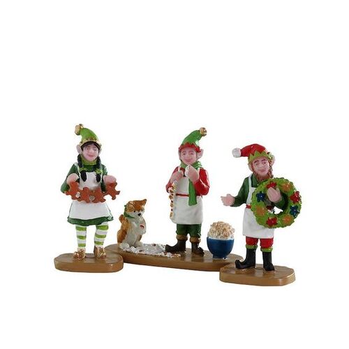 Lemax Crafty Elves, Set of 3- AVAILABLE AUGUST 2026