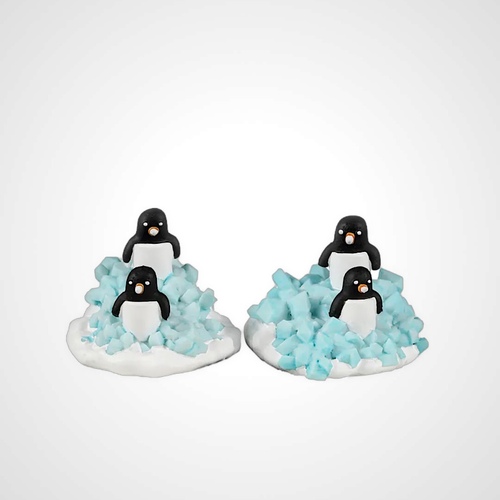 Lemax Candy Penguin Colony Set of 2