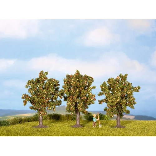 Noch 25113 - Apple Trees, set of 3 - HO Scale