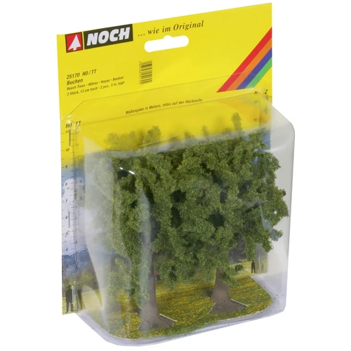 NOCH  25170 - 2 Beech  Trees - 13cm