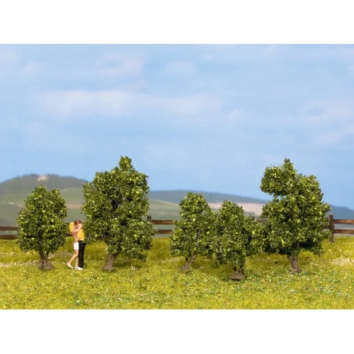 NOCH 25410 - 5 x Green Bushes - 3-4cm high