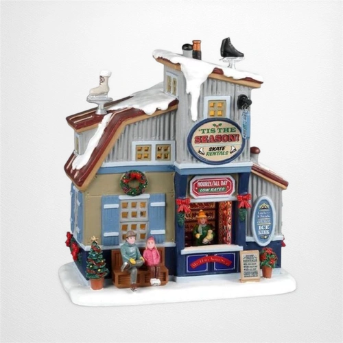 Lemax 'Tis The Season Skate Rentals 