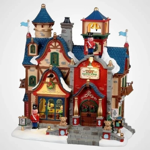 Lemax Toy Making School -AVAILABLE AUGUST 2026