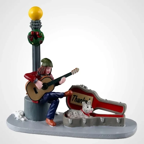 Lemax Downtown Busker - Preorder for 2025