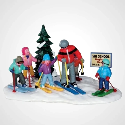 Lemax Ski School 
