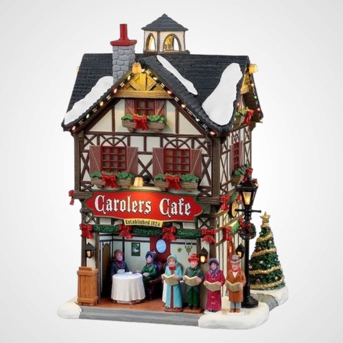 Lemax Carolers Cafe-Available August 2024