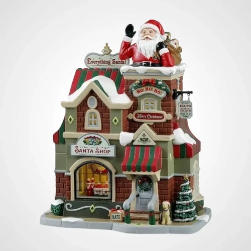 Lemax The Santa Shop -AVAILABLE AUGUST 2026