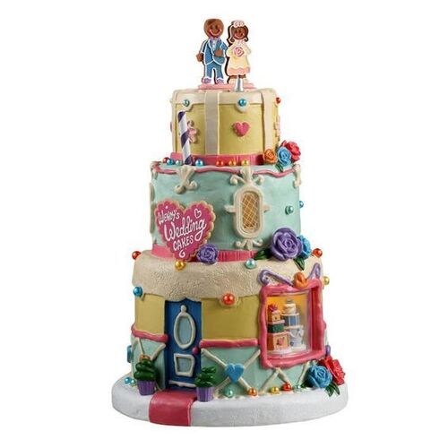 Lemax Wendy's Wedding Cakes -Avail August 2024