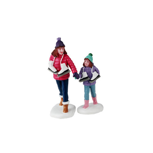 Lemax Skating Sisters Set of 2-Avail August 2024