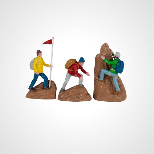 Lemax Rock Climbers Set of 3- Avail Aug 2024