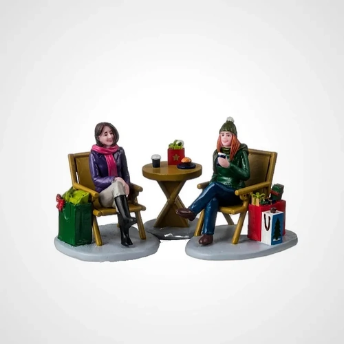 Lemax Christmas Shopping Break Set of 3 - PREORDER FOR 2025