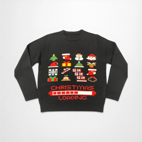 Christmas Ugly Jumper Invaders - Medium 