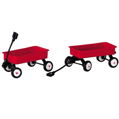 Lemax Red Wagons Set of 2- Available August 2025