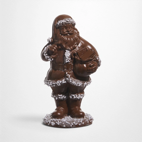 Raz 7" Chocolate Santa Christmas Figure