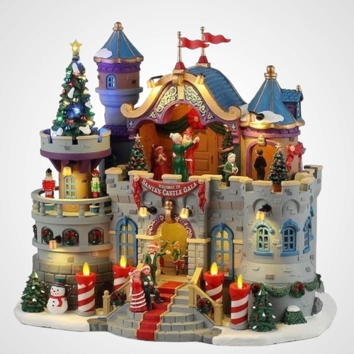 Lemax Santa's Castle Gala -Available August 2024