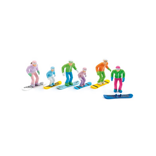 Jagerndorfer Standing Snowboarders 6pce
