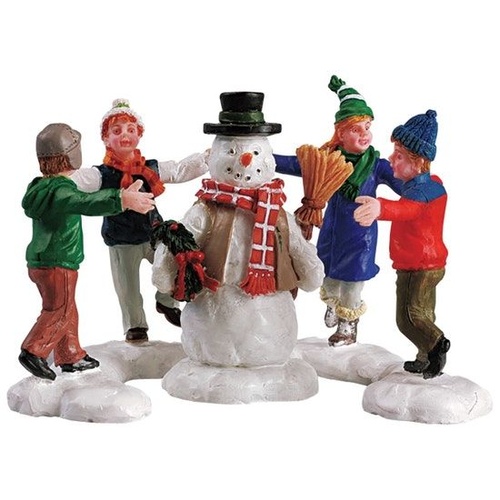 Lemax Ring Around the Snowman, Set of 3 - taking orders for 2022