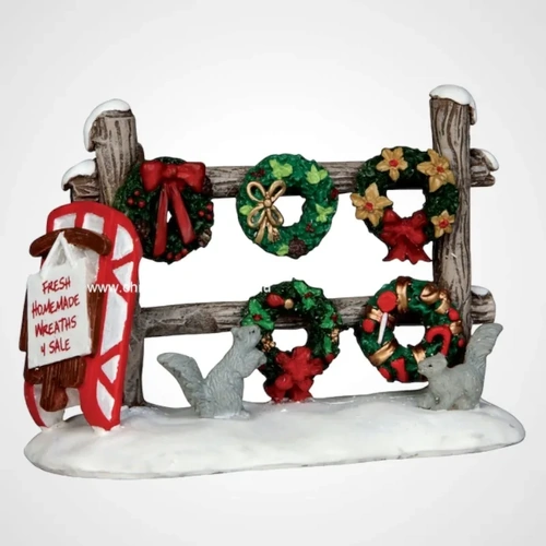 Lemax Christmas Wreaths 4 Sale - PREORDER FOR 2025