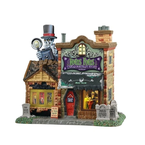 Lemax Hocus Focus Undead Portrait Studio - PREORDER FOR 2025