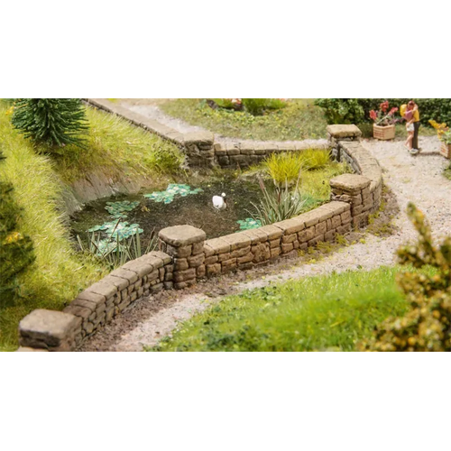NOCH 58282 - Sandstone Walls - 104cm long - HO Scale