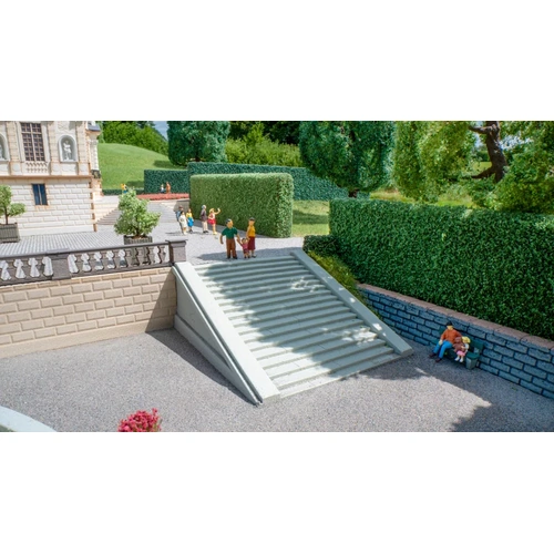 Noch 58316 Open-Air Staircase, straight -HO Scale