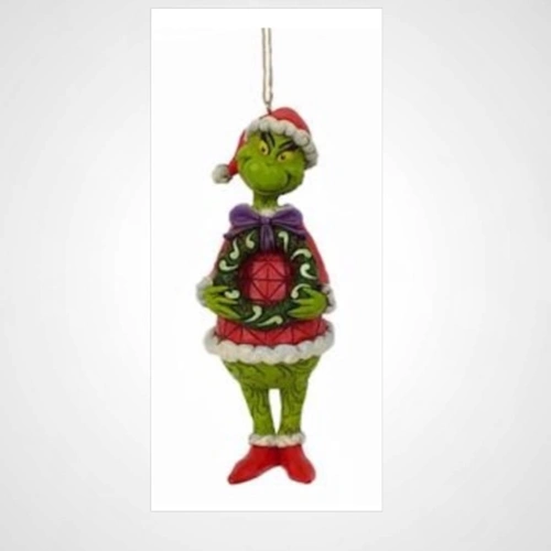 Grinch with Wreath HO